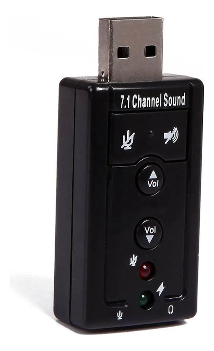 Tarjeta Sonido Usb Audio 7.1 Canales 3d Virtual (138)