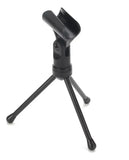 Microfono Condensador Profesional Con Tripode Sf-910 Color Negro