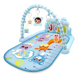 Gimnasio Tapete Piano Musical Luces Sonajeros Giratorio