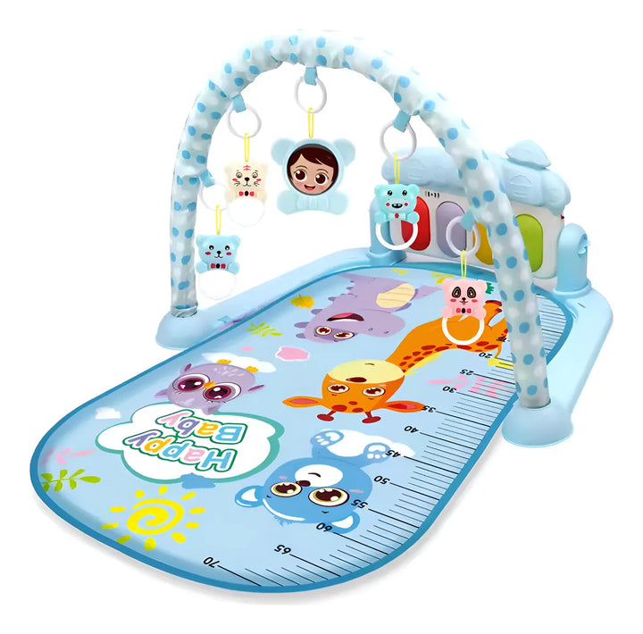 Gimnasio Tapete Piano Musical Luces Sonajeros Giratorio