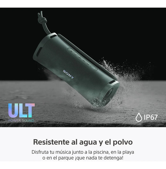 Bocina Sony Portátil Inalámbrica Ult Field 1 | Srs-ult10 Color Gris Bosque