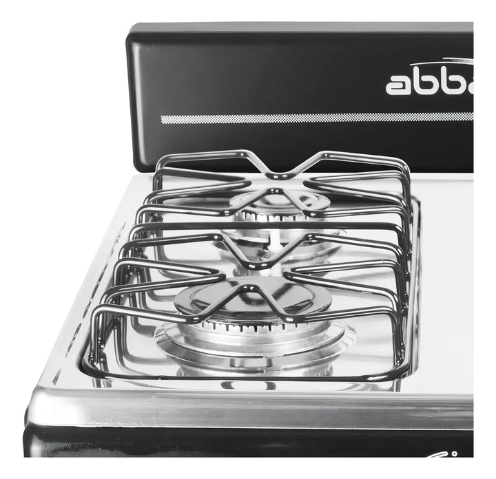 Estufa De Piso Con Horno Abba 4 Pts Gn At 101-3n N Negro