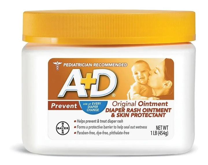 Crema A+d Antipañalitis Prevencion Pañalitis 454 Grs A&d