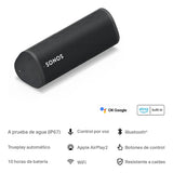 Sonos Roam - Parlante Ultra Portátil Wifi Y Bluetooth Negro