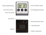 Termometro Digital Horno Cocina Acero Inoxidable Sonda