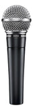 Micrófono Shure SM SM58-LC Dinámico Cardioide color gris oscuro y plateado