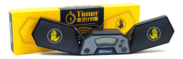 Cronómetro Profesional Qiyi Negro Para Cubo Rubik Compacto y Preciso