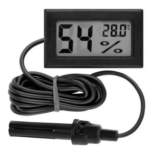 Termohigrometro Digital Sonda Termo Higrometro Termometro