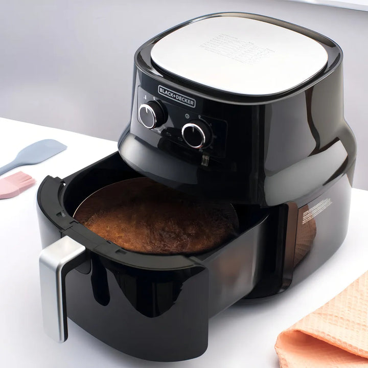 Freidora De Aire Black+decker 4.5 Litros Hf4004b Negro