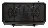 Placa de cocina con alimentación a gas - Haceb COCINETA AR GAS-2 GP color negro - 2 hornallas