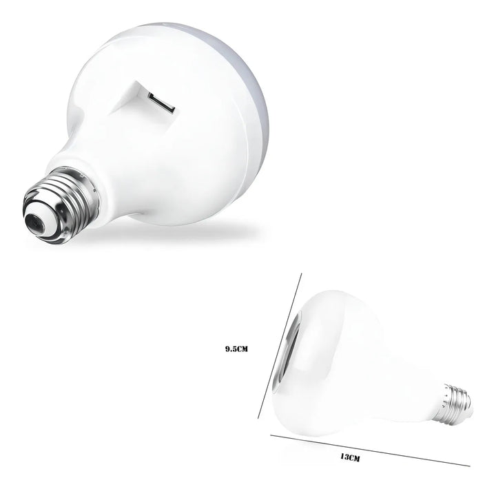 Bombillo Parlante Con Bluetooth Multicolores Súper Oferta. Color Blanco