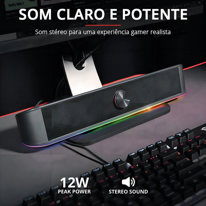 Barra de sonido Thorne Trust 12w Gxt 619 RGB