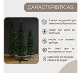 Árbol De Navidad, Pino Vela. De 1.80 Mtrs. Verde