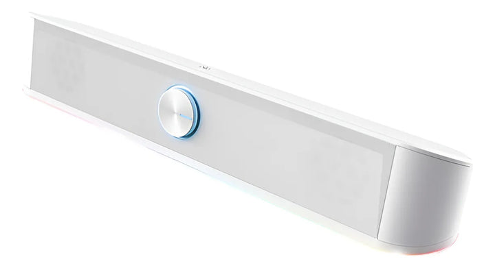 Barra De Sonido Trust Rgb Led 12w Gxt 619w Thorne Blanco