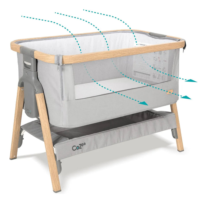 Moisés 2 En 1 Para Bebé Y Mesita De Noche Con Colchón