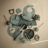 Placa De Succión Silicona Antideslizante Azul Cambridge