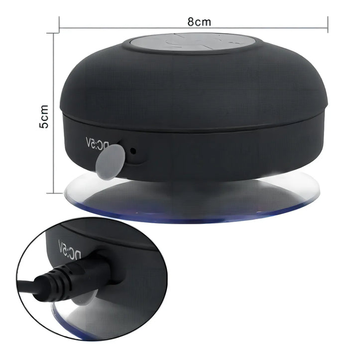 Parlante Para La Ducha Plus Solutions Resistente Al Agua. Color Disponible