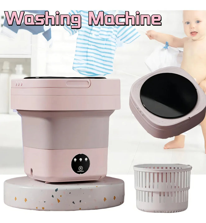 Mini lavadora portátil, lavadora, ahora