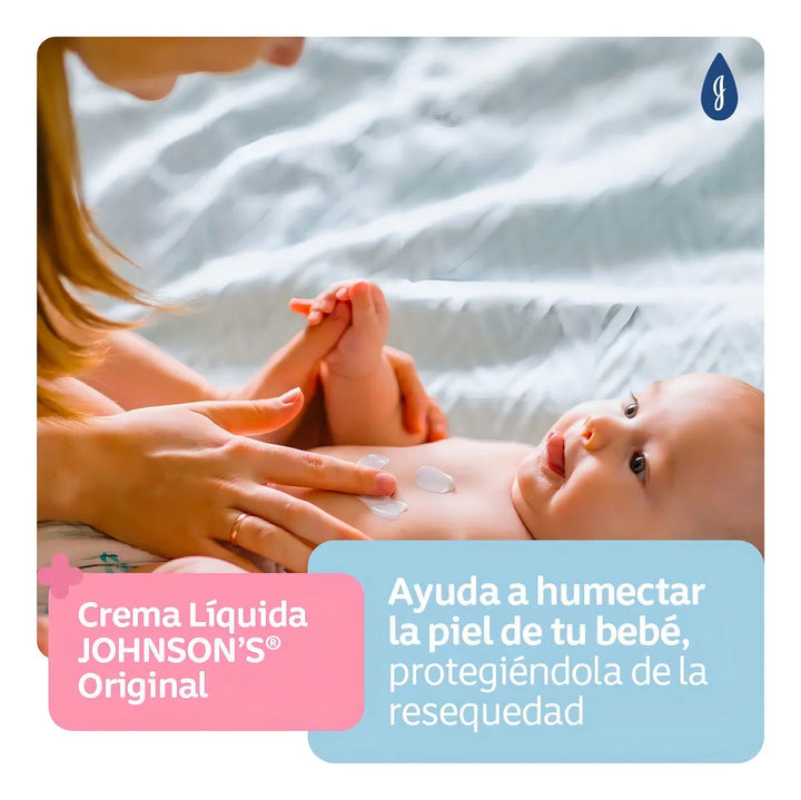 Crema Corporal Bebé JOHNSON'S Original 400mL