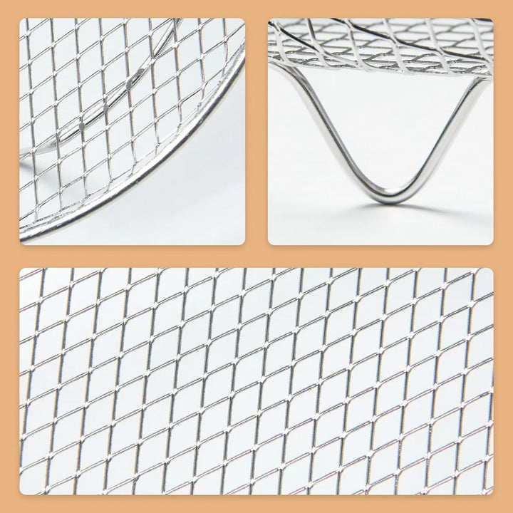 Estantes De Acero Inoxidable Para Freidora De Aire 11 Piezas