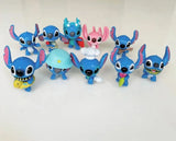 Set 10 Figuras Lilo Y Stitch De La Pelicula Juguete Muñecos