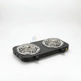 Fogon Eléctrico 2 Puestos Estufa 5 Niveles De Temperatura