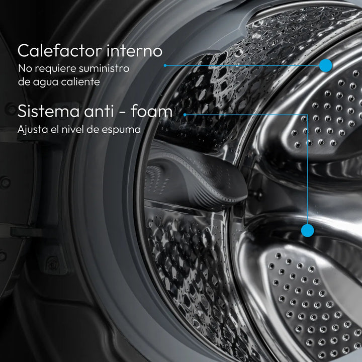 Lavadora / Secadora Inventer con panel digital 14kg Challenger
