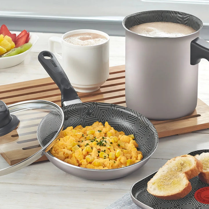 Cacerola Antiadherente 16cm Imusa Talent 5861029286 Color Gris/Azul