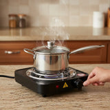 Estufa Eléctrica 1 Puesto 5 Niveles De Temperatura Negro