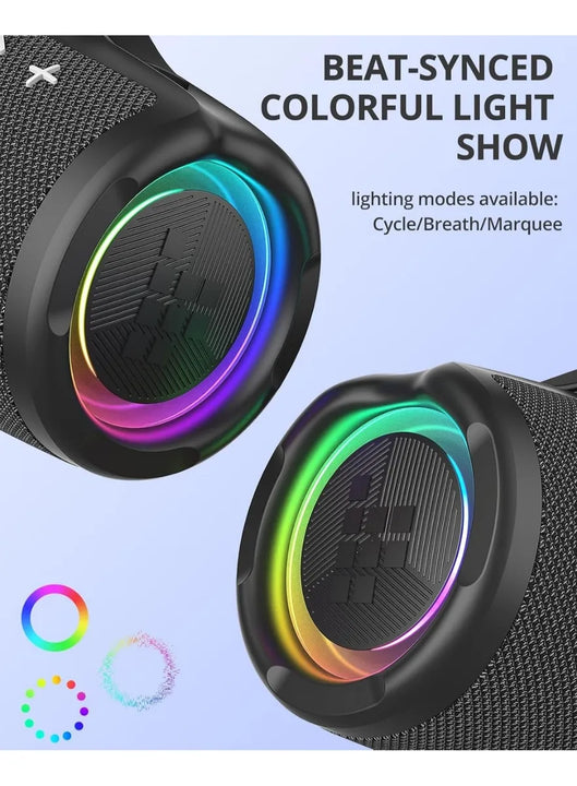 Parlante Bluetooth Portátil Tronsmart Mirtune S100 De 50w Negro