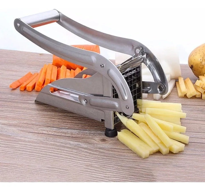 Cortador De Papas Fritas - Picador De Papas Gris Oscuro