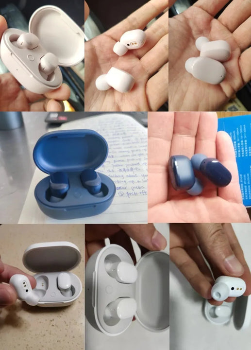 Audífonos in-ear inalámbricos blanco