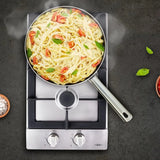 Estufa De Empotrar Haceb Inox 30cm Gas Natural Hierro Fundid