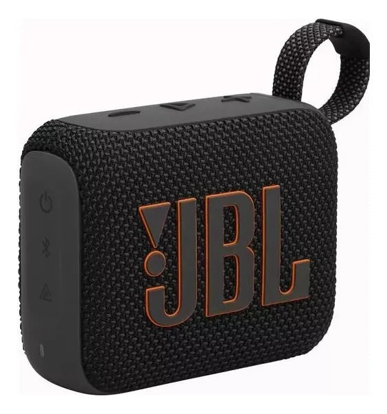 Parlante JBL go4 portátil con bluetooth waterproof negra