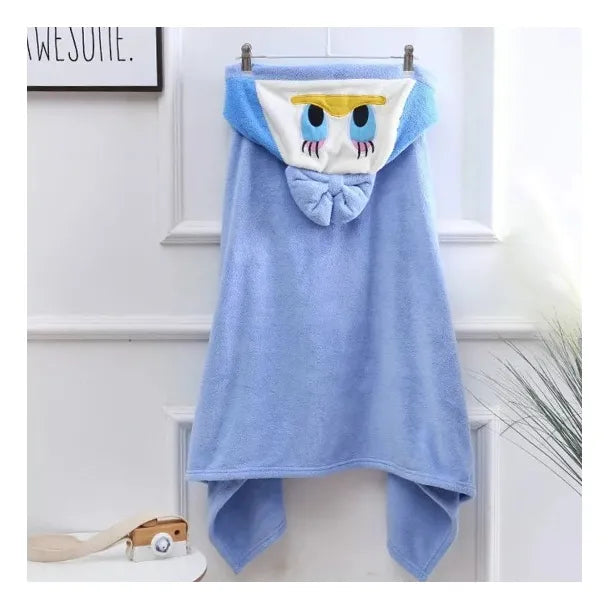 Toalla Capucha Niños Bebes Infantil Diseños Microfibra Viaje Rosa Toalla Infantil Baño Microfibra Aseo Natacion