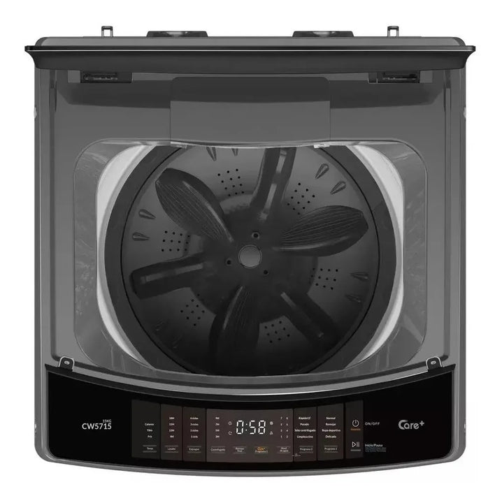 Lavadora Automática 15 Kg Challenger Cw 5715 Dg Gris