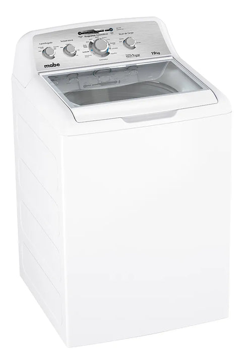 Lavadora Automática Agitador 19kg Blanca Mabe Lma79114vbab0