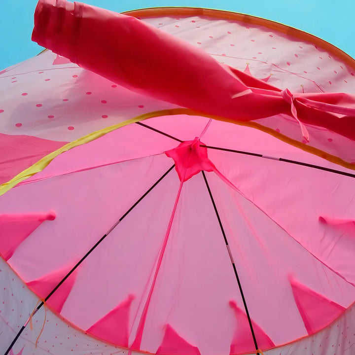 Carpa Juguete Castillo Para Niña Niño Princesa Casa Jardin CC15 Rosa