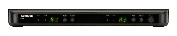 Micrófono Inalámbrico Mano Y Solapa Shure Blx1288/cvl Color Negro