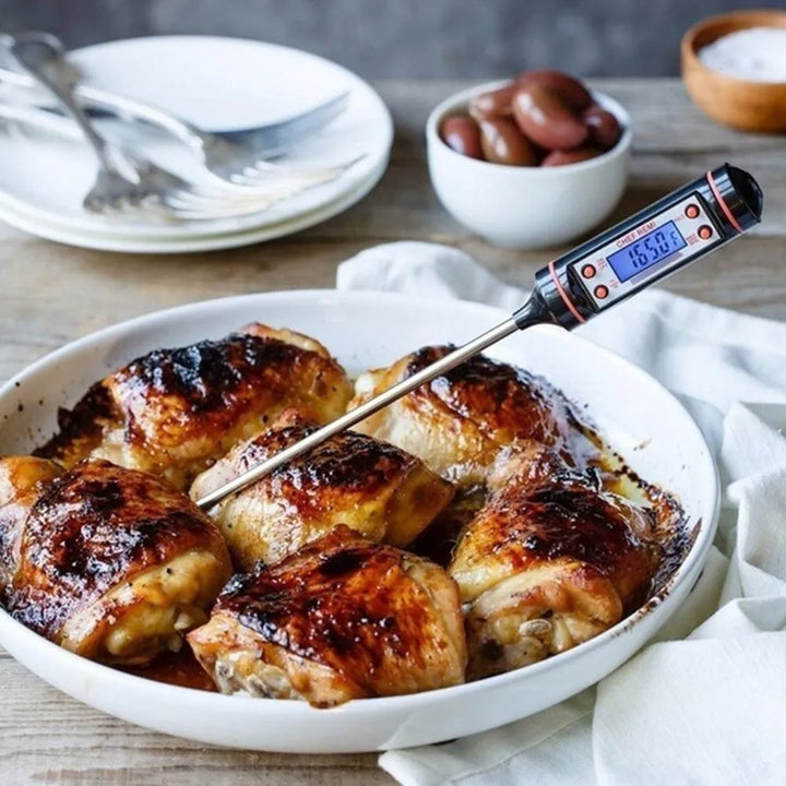 Termometro Digital De Cocina Punzon Sonda Temperatura Comida