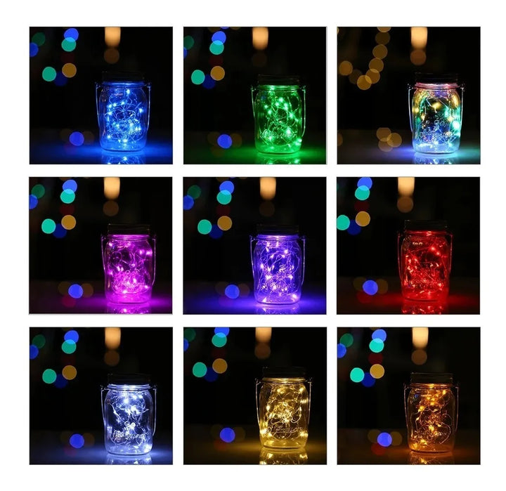 Alambre Micro 60 Led 3m Hilo Pilas Fijo Luz Hada Color Supli Multicolor, Verde, Rosado, Cálido, Rojo, Blanco, Azul, Fucsia