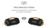 Parlante Hyundai Portátil Bluetooth/fm 120/watts Impermeable Negro