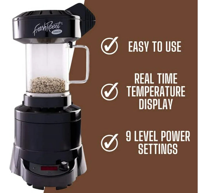Tostador De Café Automático Sr800 - Control De Calor Variabl