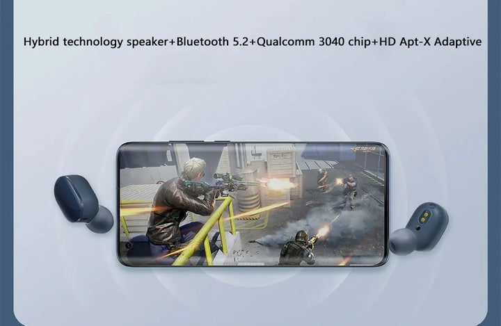 Audífonos in-ear inalámbricos blanco