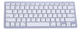 Teclado Bluetooh Recargable Inalambrico Tablet Celular Pc Teclado Multicolor