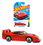 Carrito de la colección Hot Wheels Ferrari F40 Competizione 1:64 rojo