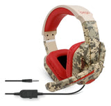 Audifonos Gamer Diadem Jack Usb Led Militar Gaming Economico
