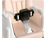 Silla Comedor 4 En 1 Bebes Color Rosa Liso