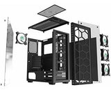 Musetex Atx Mid-tower Chasis Gaming Pc Case 4 Ventiladores