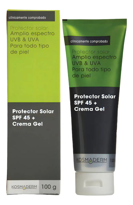 Protector Solar Spf 45 - Crema Gel - 100 - g
